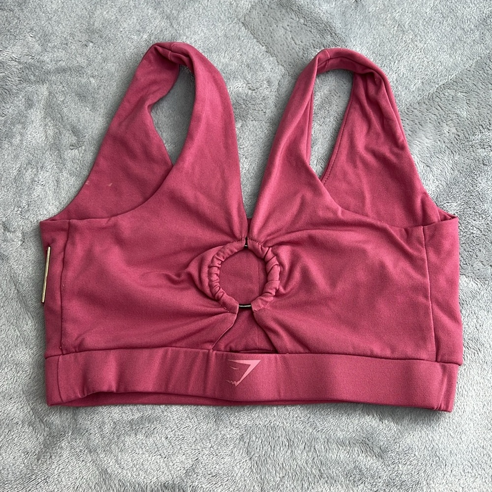 💥Gymshark x Whitney Simmons V1 Sports Bra Pink Size XS
